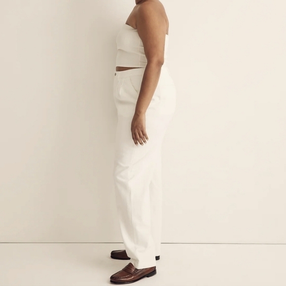 Madewell The Harlow Wide-Leg Jean in Tile White size 32 NWT NK798 - Picture 5 of 16